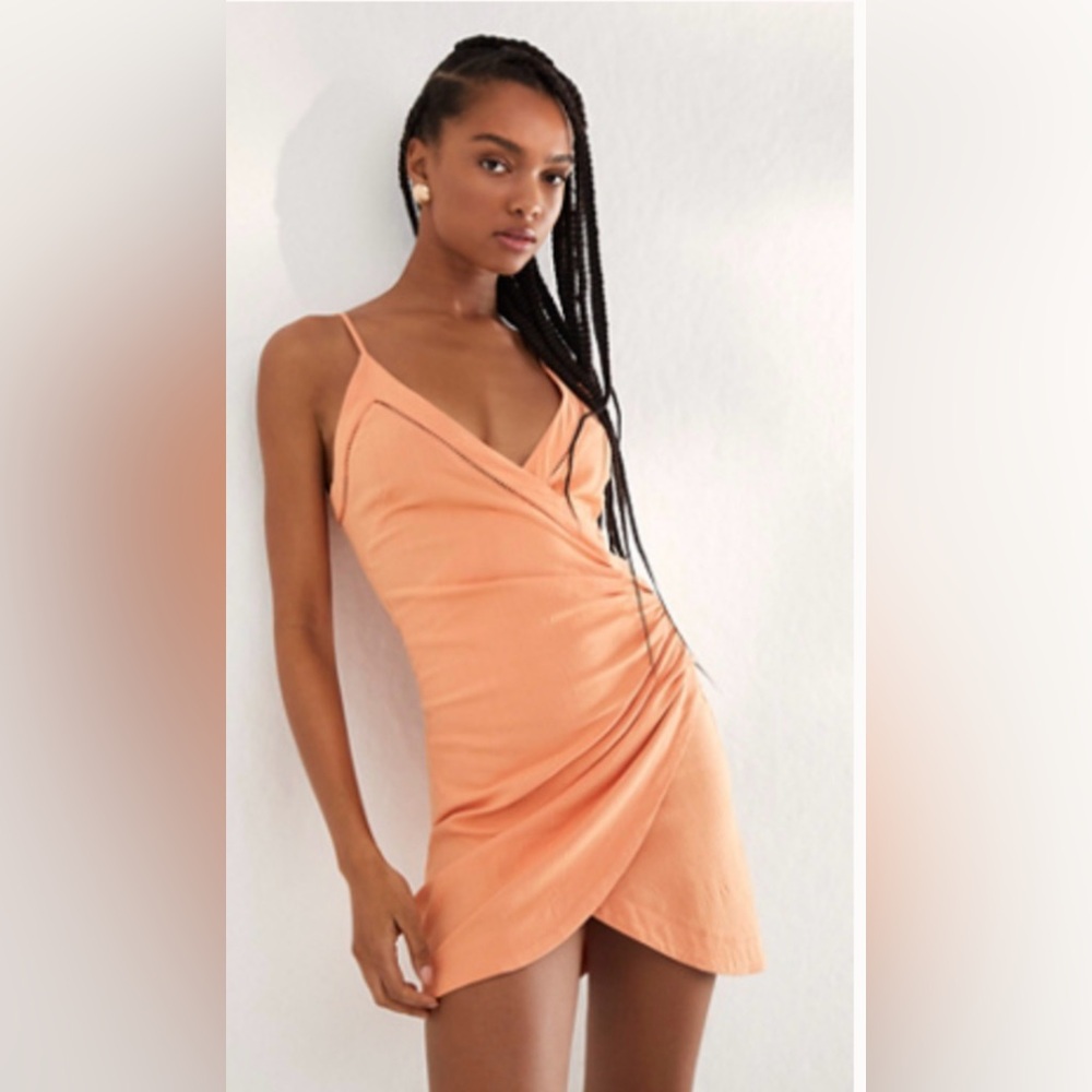 Dylan Wrap Mini Dress